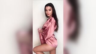 Keilah Kang Sexy Black Lingerie Tease Thothub