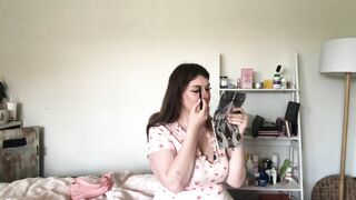 Cateemily Flashing Her Tits And Masturbating Live On Twitch Thothub