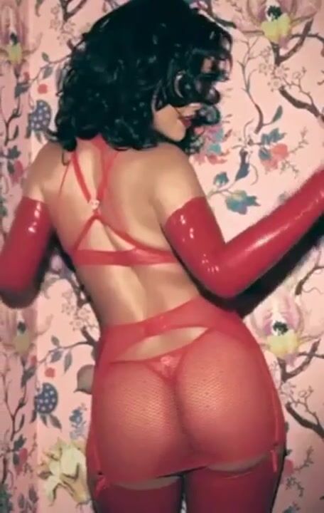Rihanna see through video