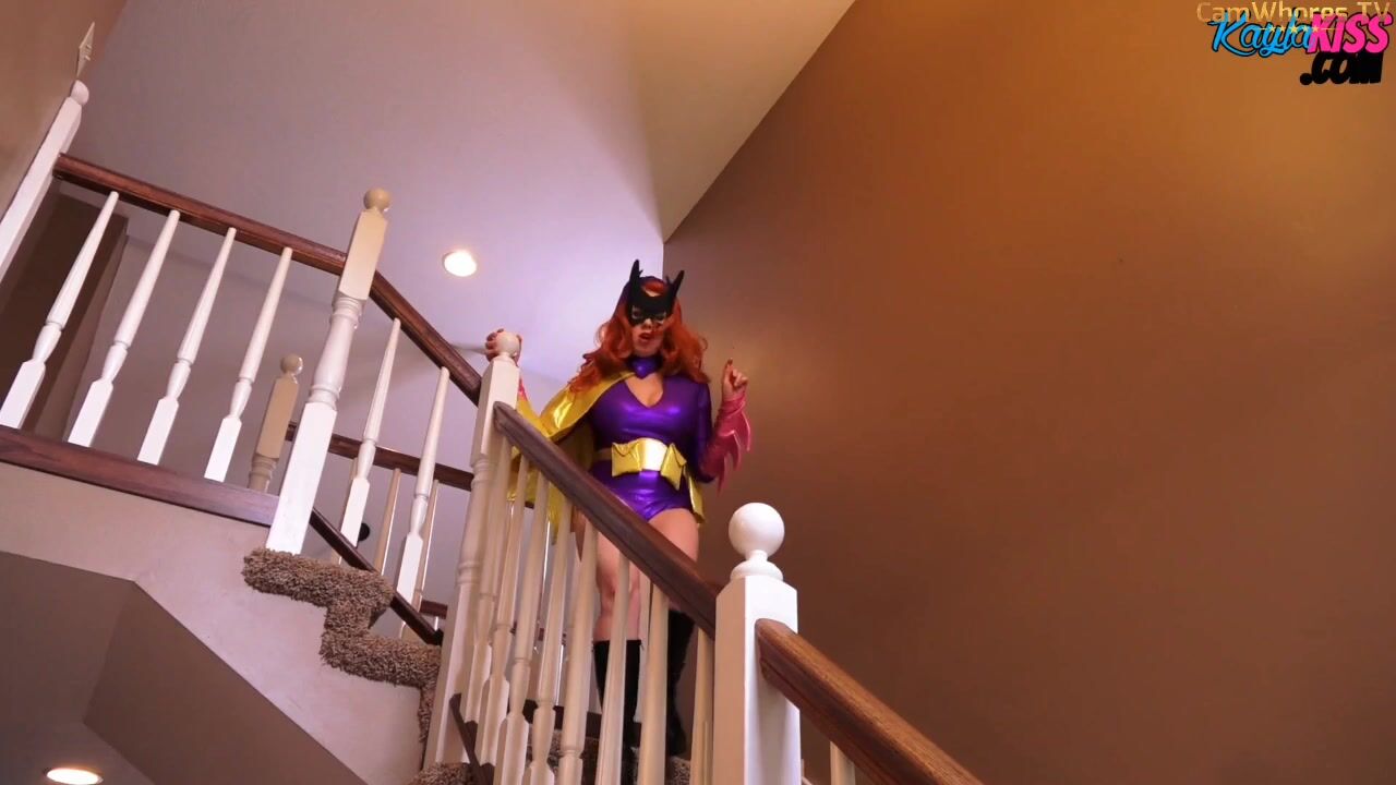 K4ylaKissXO - Batgirl on pussy patrol cosplay