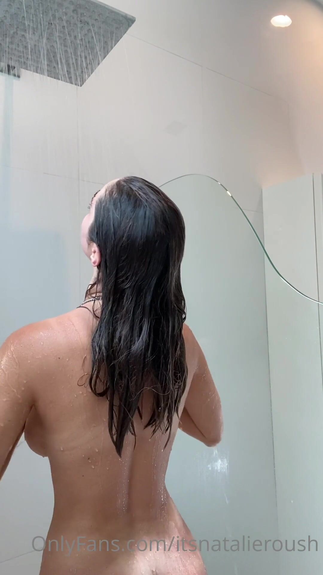Natalie Roush Nude Wet Shower