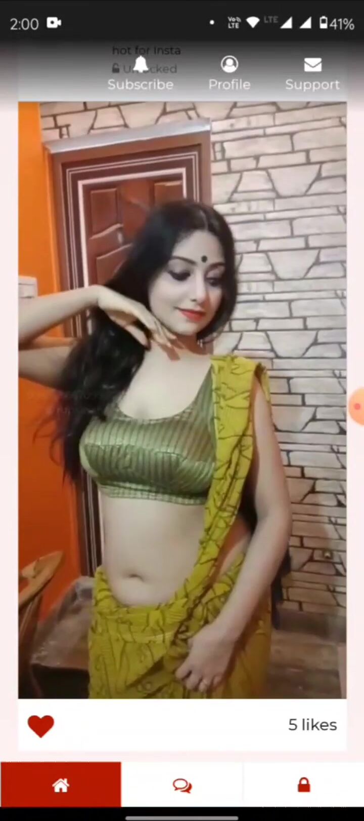 Famous indian Bengali model privite my app video
