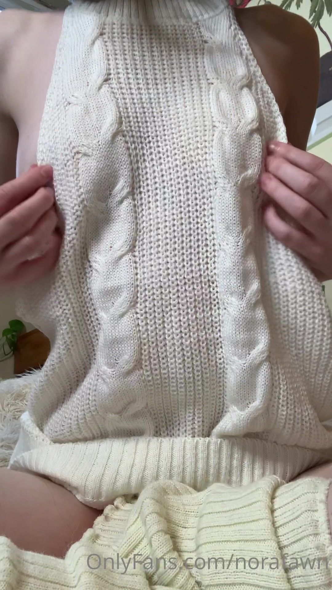 Norafawn Virgin Killers Sweater Tease