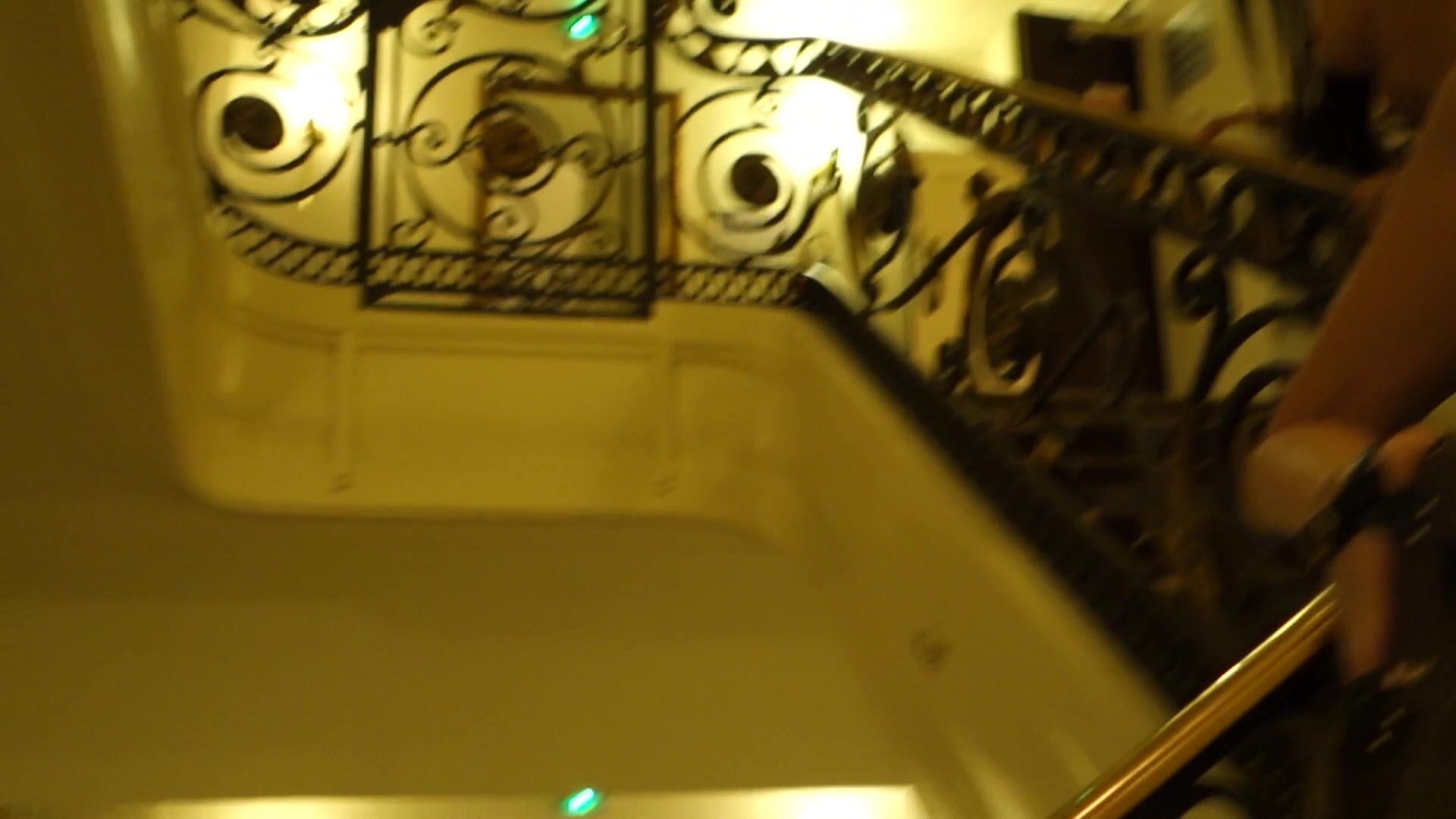 Littlesubgirl Squirting Amp Grinding On Hotel Stairwell