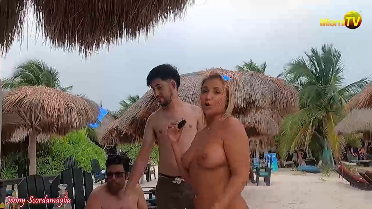 Jenny Scordamaglia MiamiTv public nude