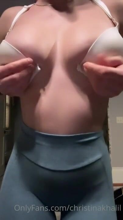 Christina Khalil - Tits And Ass Striptease