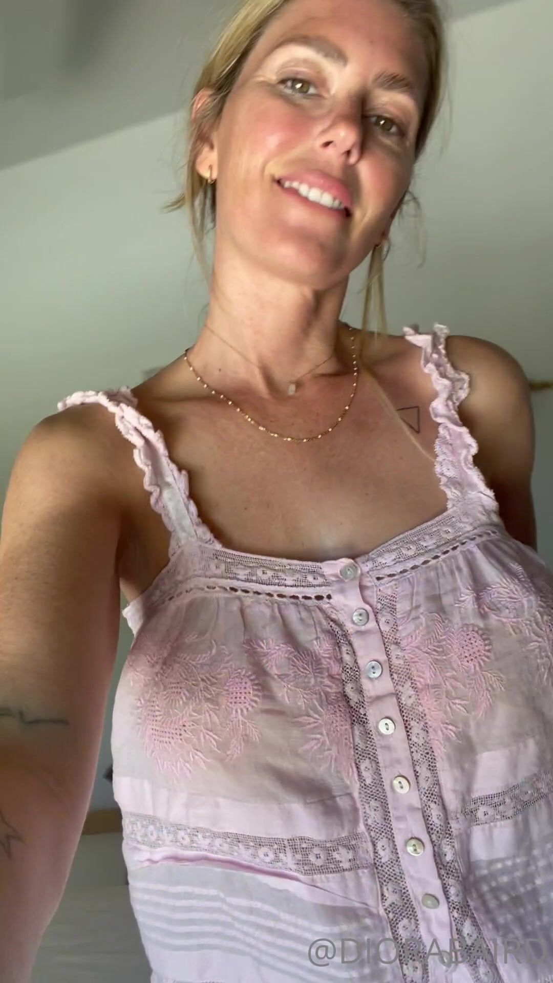 Diora Baird Selfie tits flash